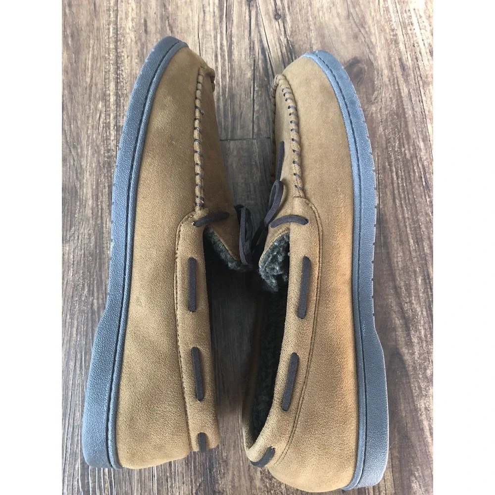 Dearfoams‎ Men's Slippers House Shoes Moccasins XLarge Size US 13-14 UK 12-13